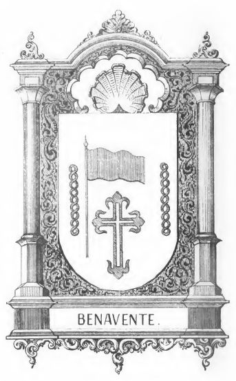 Coat of arms (crest) of Benavente (city)