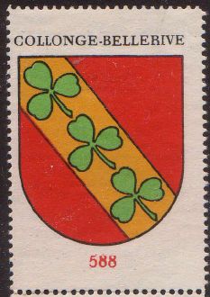 Wappen von/Blason de Collonge-Bellerive