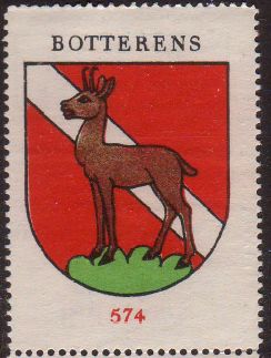 Wappen von/Blason de Botterens