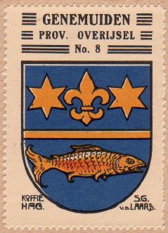Wapen van Genemuiden/Coat of arms (crest) of Genemuiden
