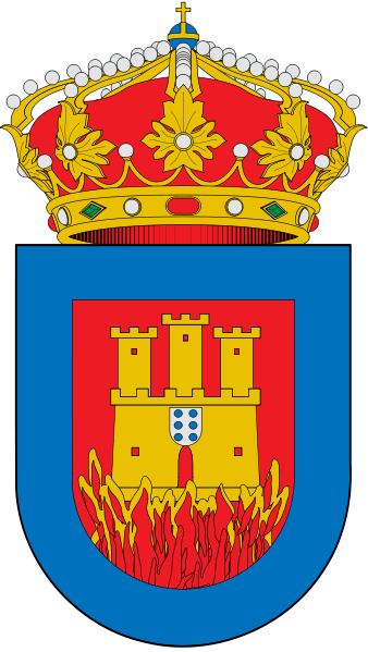 Escudo de Castro Caldelas/Arms (crest) of Castro Caldelas