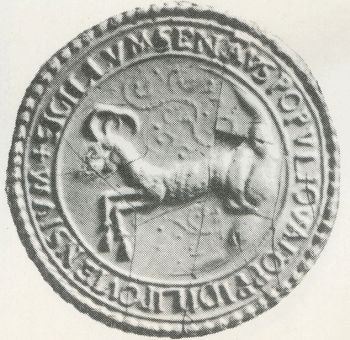 Seal (pečeť) of Lipov