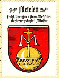 Wappen von Metelen/Coat of arms (crest) of Metelen