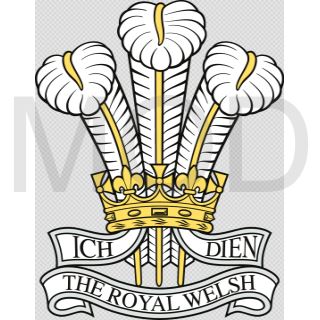 Coat of arms (crest) of the The Royal Welsh, British Army