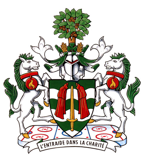 Arms (crest) of Saint-Martin (Quebec)