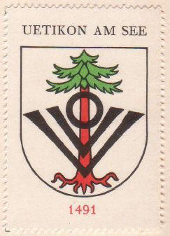 Wappen von/Blason de Uetikon am See