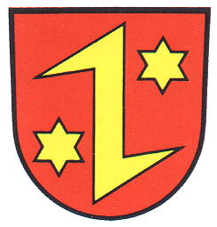Wappen von Dettingen an der Erms/Arms (crest) of Dettingen an der Erms