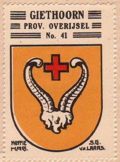Wapen van Giethoorn/Coat of arms (crest) of Giethoorn