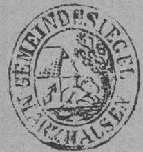 Wappen von Marzhausen (Hessen)/Coat of arms (crest) of Marzhausen (Hessen)