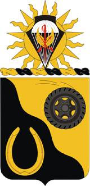 Coat of arms (crest) of 91st Cavalry Regiment, US Army