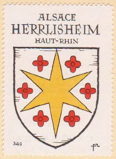 Blason de Herrlisheim-près-Colmar