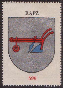 Wappen von/Blason de Rafz