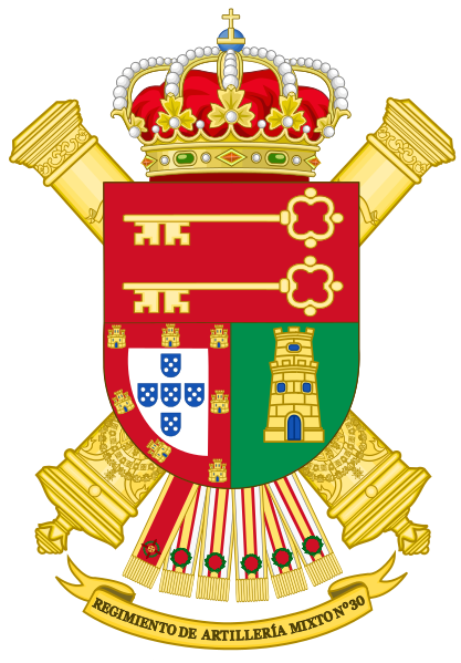 File:30th Mixed Artillery Regiment, Spanish Army.png