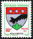 Blason de Koula-Moutou/Arms (crest) of Koula-Moutou