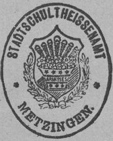 Siegel von Metzingen