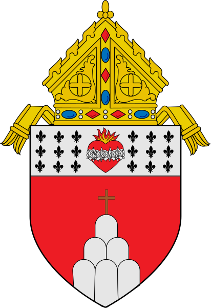 Arms (crest) of Diocese of Baguio (Arms of the Apostolic Vicariate of the Mountain provinces)