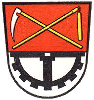 Wappen von Büdelsdorf/Arms (crest) of Büdelsdorf