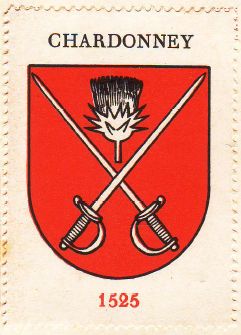 Wappen von/Blason de Chardonney