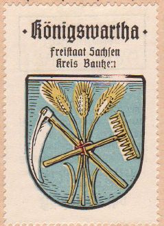 Wappen von Königswartha/Coat of arms (crest) of Königswartha