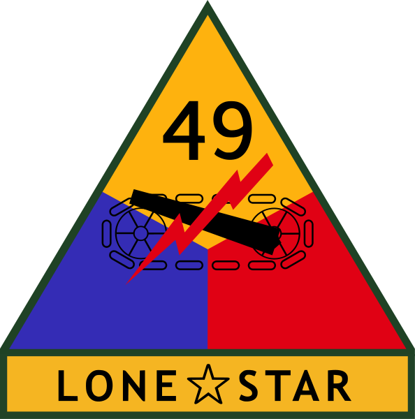 File:49th Armored Division Lone Star, USA.png