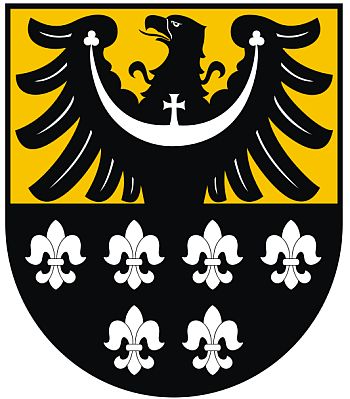 Arms of Trzebnica (county)