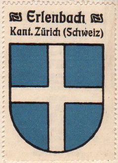 Wappen von/Blason de Erlenbach (Zürich)