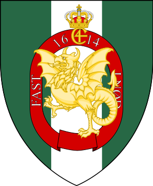 Arms of The North Jutland Artillery Regiment, Danish Army
