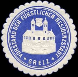 Wappen von Greiz/Coat of arms (crest) of Greiz
