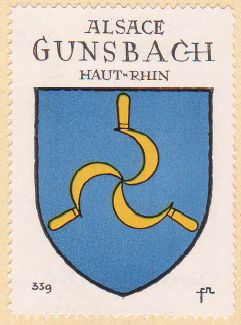 Blason de Gunsbach/Coat of arms (crest) of {{PAGENAME