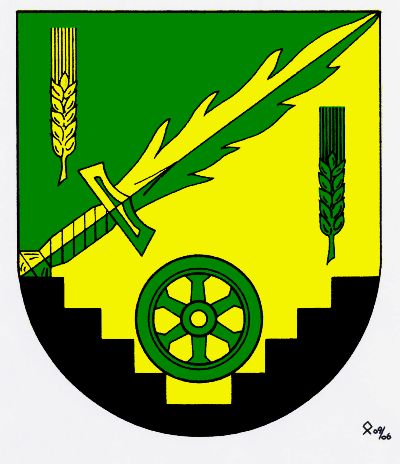 Wappen von Maasbüll/Arms (crest) of Maasbüll