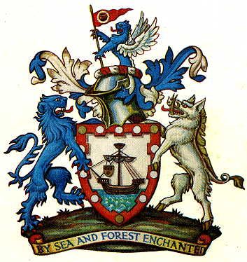 Arms (crest) of Lymington