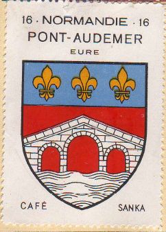 Blason de Pont-Audemer/Coat of arms (crest) of {{PAGENAME