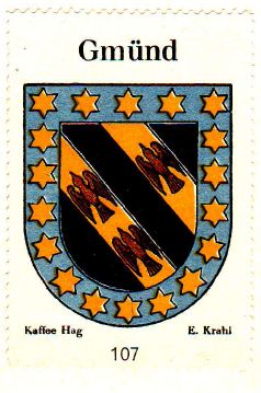 Wappen von Gmünd (Niederösterreich)/Coat of arms (crest) of Gmünd (Niederösterreich)