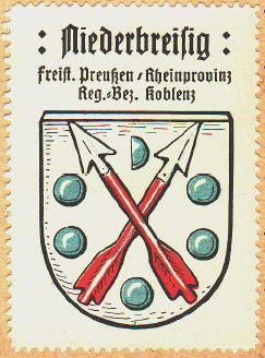 Wappen von Bad Breisig/Coat of arms (crest) of Bad Breisig