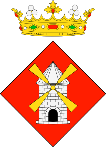 Escudo de Benavent de Segrià/Arms (crest) of Benavent de Segrià