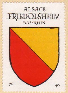 Blason de Friedolsheim/Coat of arms (crest) of {{PAGENAME