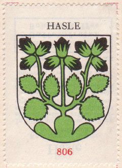 Wappen von/Blason de Hasle (Luzern)