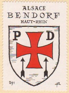 Blason de Bendorf (Haut-Rhin)