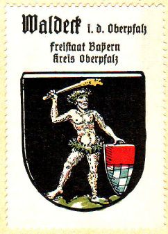 Wappen von Waldeck (Kemnath)/Coat of arms (crest) of Waldeck (Kemnath)