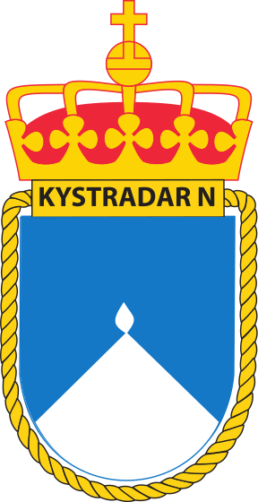 Coat of arms (crest) of the Coastal Radar North, Norwegian Navy