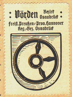 Wappen von Vörden (Vechta)