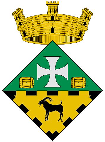 Escudo de La Cellera de Ter/Arms (crest) of La Cellera de Ter