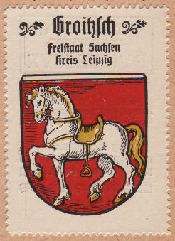 Wappen von Groitzsch/Coat of arms (crest) of Groitzsch