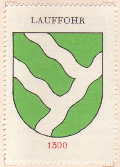 Wappen von/Blason de Lauffohr