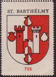 Wappen von/Blason de Saint-Barthélemy (Vaud)