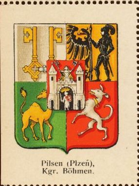 Wappen von Plzeň