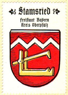 Wappen von Stamsried/Coat of arms (crest) of Stamsried