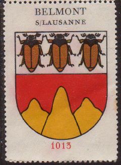 Wappen von/Blason de Belmont-sur-Lausanne