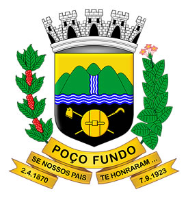 Brasão de Poço Fundo/Arms (crest) of Poço Fundo
