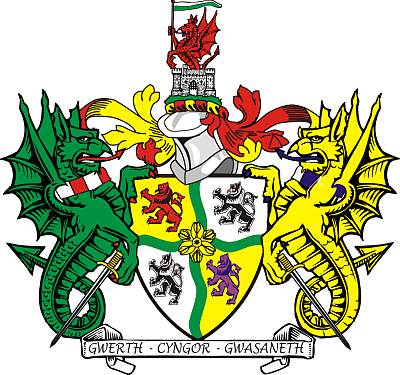 Arms (crest) of Glyndŵr